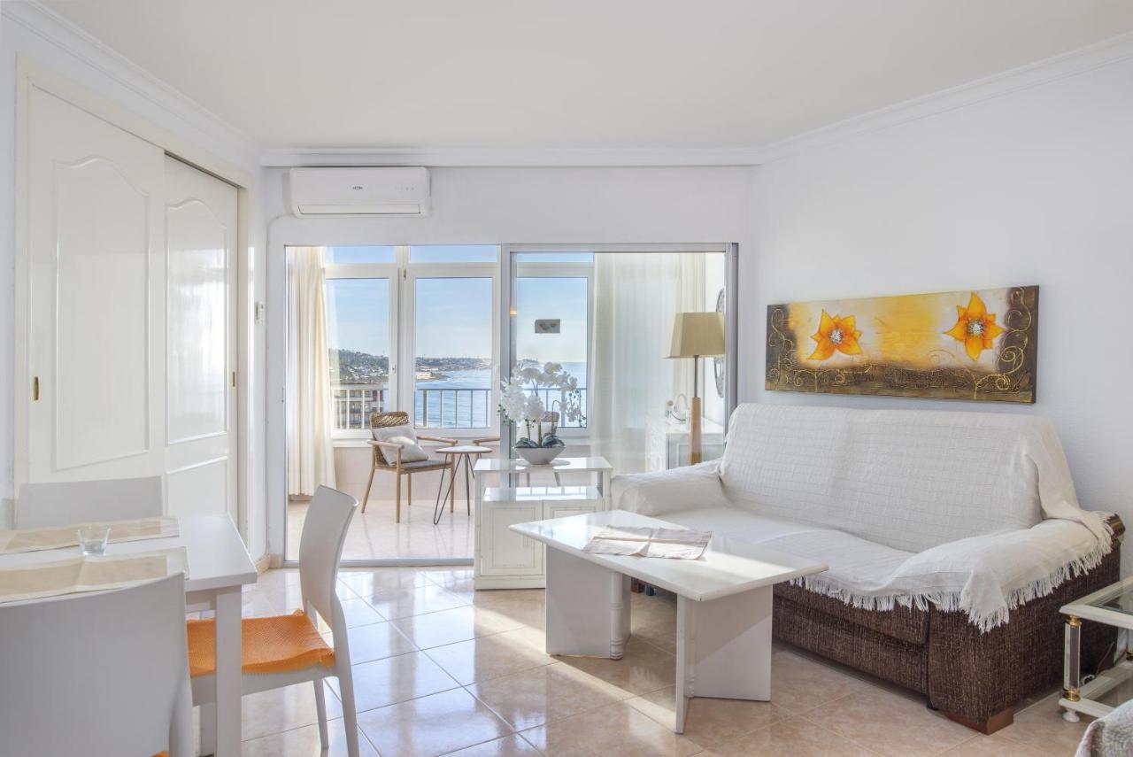 Penthouse Studio With Sea Views La Cala De Mijas Bagian luar foto