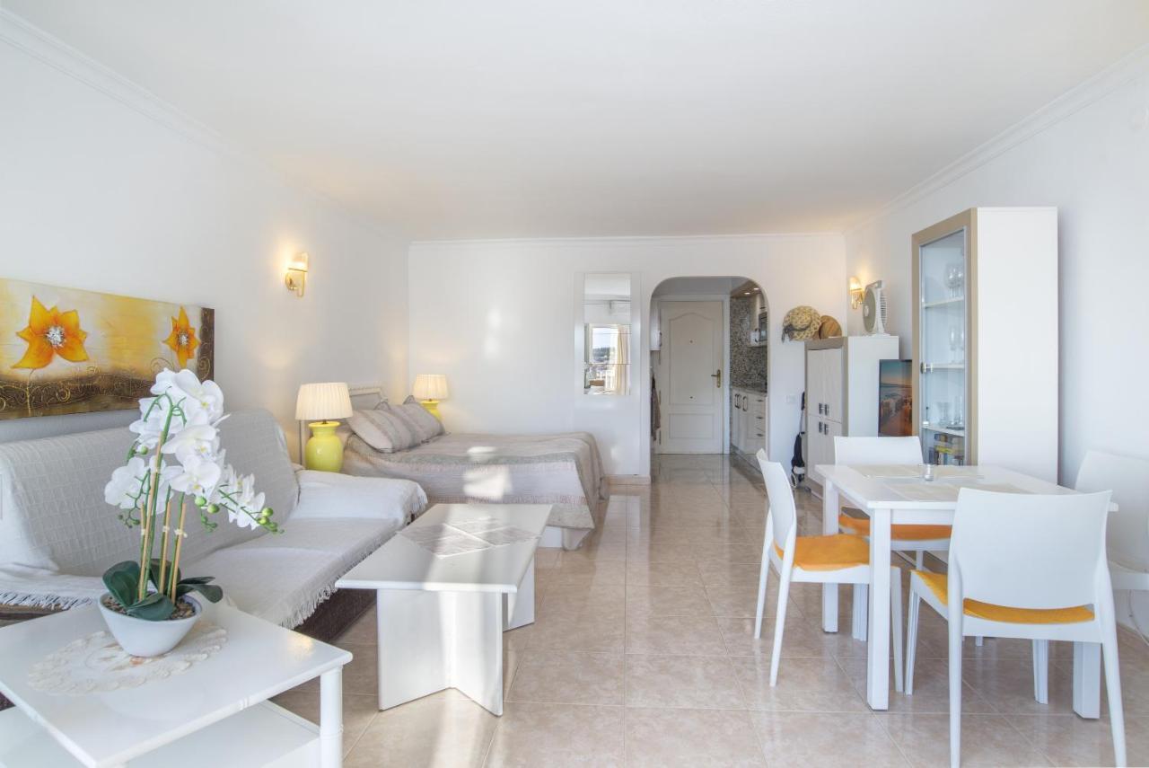 Penthouse Studio With Sea Views La Cala De Mijas Bagian luar foto